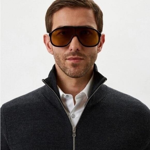 New Authentic Gucci GG1038s 003 Sunglasses – Luxury Designer Shades - Picture 7 of 13